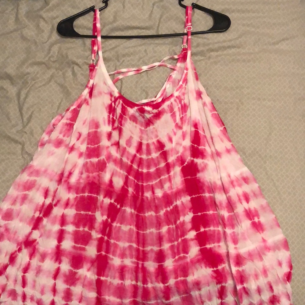 Tie dye summer tank top